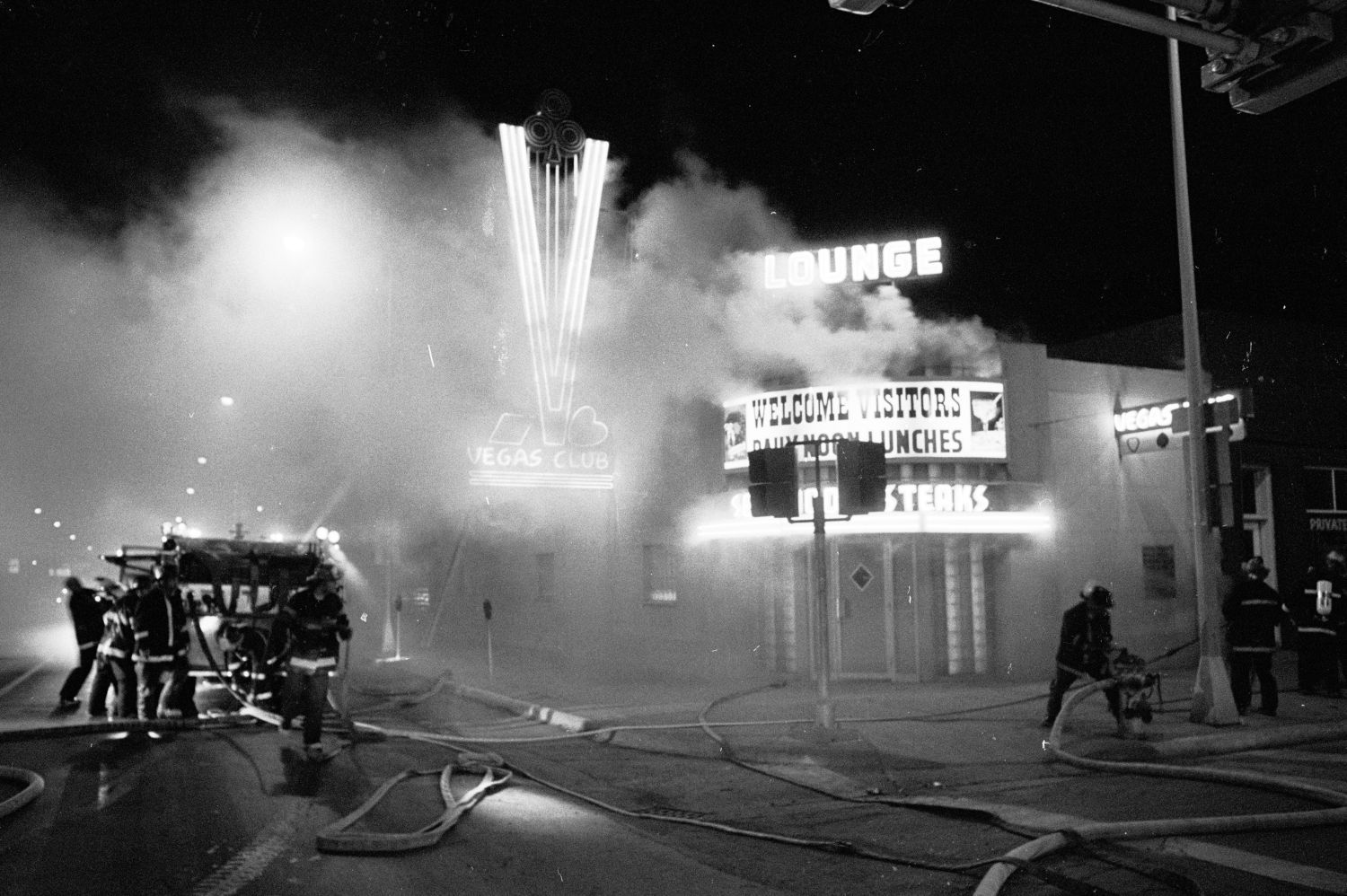 Vegas Club fire, December 21, 1976